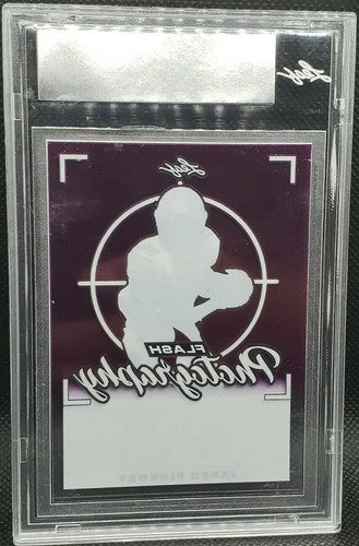 JARED PINKNEY 2020 Leaf Flash Photography Clear Pink PRE-PRODUCTION PROOF SP 1/1