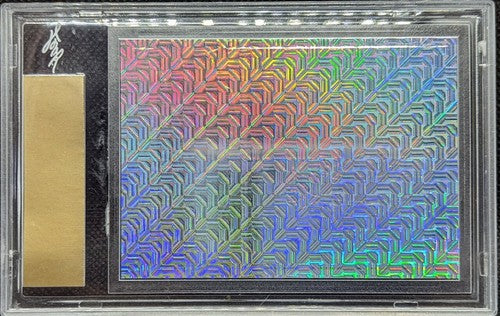 DREW ROMO 2020 Leaft Metal Draft State Pride PRE-PRODUCTION PROOF SP 1/1 Rockies