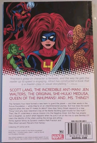 FF Vol. 1: FANTASTIC FAUX (Four) #4 5 6 7 8 2013 Marvel TPB Fraction She-Hulk