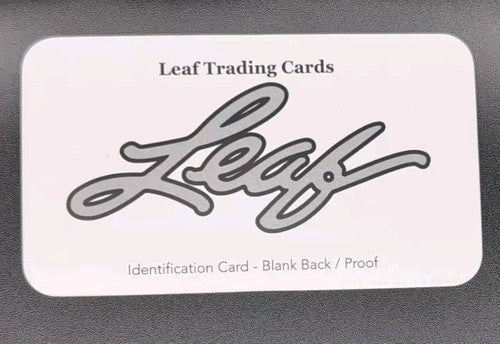 EASTON TUMIS 2022 Leaf Perfect Game Metal Pre-Production PROOF AUTO SP 1/1 Texas