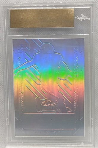 ANTHONY SCHWARTZ 2021 Leaf Metal Pre-Production PROOF RC SP 1/1 Browns Auburn of