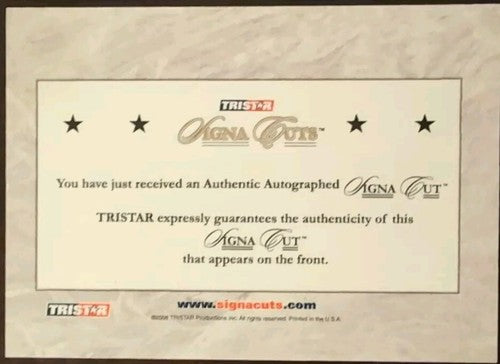 JIM RICE 2008 TriStar SignaCuts Buyback 1982 Fleer AUTO GREEN /27 Boston Red Sox