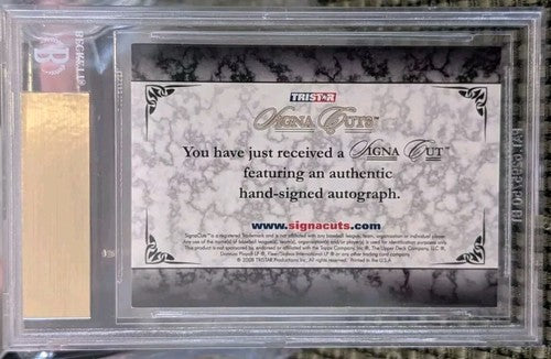 BILL MADLOCK 2008 TriStar SignaCuts Buyback Signa CUT AUTO RED SP #07/25 Pirates
