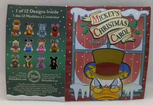 9 Disney 3" Vinylmation Mickey's Christmas Carol LOT Scrooge McDuck Goofy Ghosts