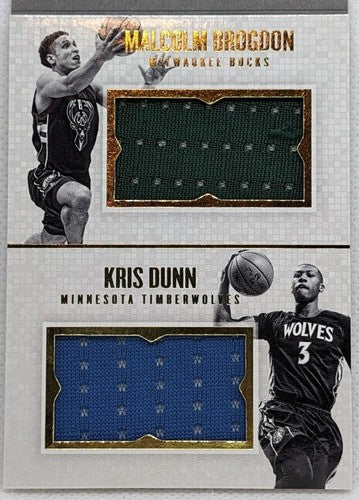 Malcolm BROGDON Buddy HIELD Kris DUNN Thon MAKER 2016-17 QUAD Jersey BOOKLET 149