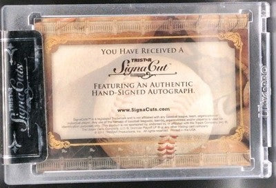 RALPH HOUK 2011 TriStar SignaCuts Bronx Edition AUTO #1/1 Yankees Tigers Red Sox