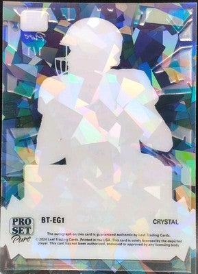 ETHAN GARBERS 2024 Leaf Pro Set Pure Breaking Through AUTO Gold Crystal 1/1 UCLA
