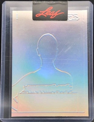 ZOE SALDANA 2024 Leaf Pop Century Herographics PROOF White SP #1/1 Gamora Avatar