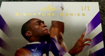 TONY WROTEN 2012-13 Leaf Signature Series RC AUTO Purple SP #1/1 Grizzlies 76ers