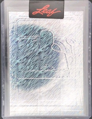 AL SAPIENZA 2024 Leaf Pop Century Scripted PROOF Silver Shimmer SP #1/1 Sopranos
