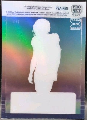 KENNY McINTOSH 2023 Leaf Pro Set Pure RC AUTO Clear Gold SP 1/1 Seahawks Georgia