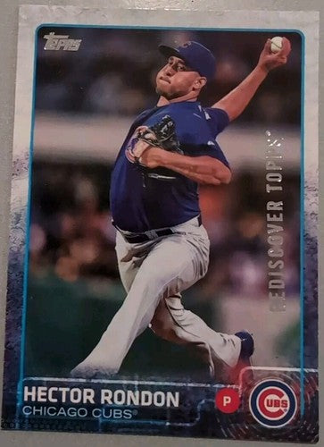 HECTOR RONDON 2017 Topps Rediscover SSP BUYBACK SILVER 2015 Series 2 Cubs Astros