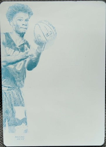JUSTISE WINSLOW 2015-16 Panini Court Kings Art PRINTING PLATE #1/1 Heat Justice