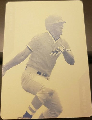 RYAN KALISH 2008 Just Minors Rookie PRINTING PLATE SP #1/1 of 1 Boston Red Sox