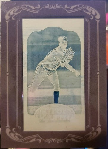 UBALDO JIMENEZ 2012 Topps Gypsy Queen Mini PRINTING PLATE #1/1 Rockies Cleveland