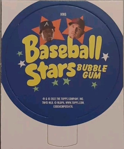 TREVOR STORY 2022 Topps Heritage High Number Baseball Stars Bubble Gum CANDY LID