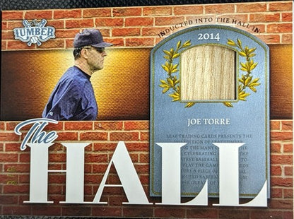 JOE TORRE 2022 Leaf Lumber Game Used BAT Relic PLATINUM SP #/6 Yankees Cardinals