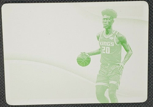 HARRY GILES III 2019-20 Panini Immaculate PRINTING PLATE SP #1/1 Kings One of