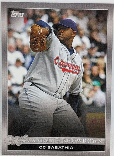 C. C. SABATHIA 2022 Topps X Derek Jeter Captain's Showdown SILVER /99 Yankees CC