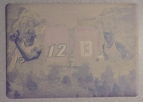 Magic JOHNSON John STOCKTON Isiah THOMAS Steve NASH 2021 Leaf PRINTING PLATE 1/1