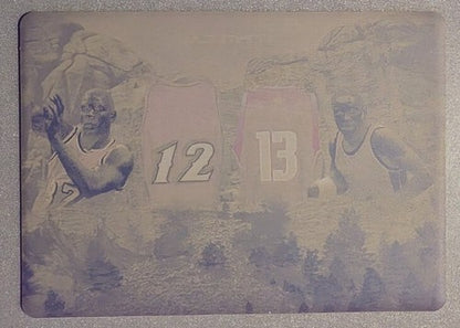 Magic JOHNSON John STOCKTON Isiah THOMAS Steve NASH 2021 Leaf PRINTING PLATE 1/1