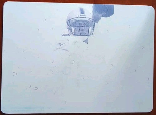 STEVE YOUNG 2018 In The Game Used Sports Fantastic Fabrics PRINTING PLATE SP 1/1