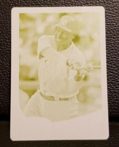 JAMES LONEY 2013 Topps Mini Online Exclusive PRINTING PLATE #1/1 Rays LA Dodgers