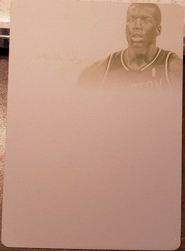 THOMAS ROBINSON 2012-13 Panini Flawless RC PRINTING PLATE SP #1/1 Rockets One of