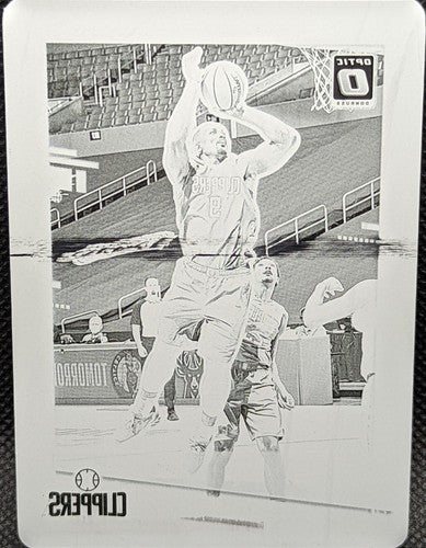 SERGE IBAKA 2020-21 Panini Donruss Optic PRINTING PLATE #1/1 Clippers Raptors of