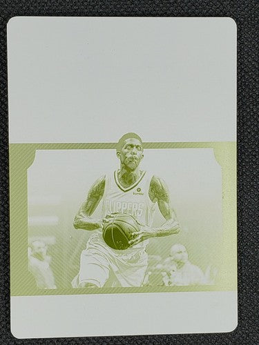 LOU WILLIAMS 2018-19 Panini National Treasures Game Gear PRINTING PLATE SP #1/1