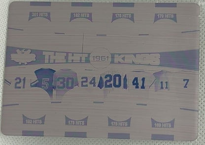 Roberto CLEMENTE Willie MAYS Frank Brooks ROBINSON + 2022 PRINTING PLATE #1/1 Of