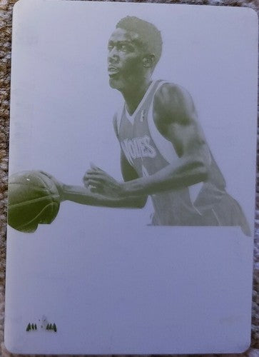 MALCOLM LEE 2012-13 National Treasures Rookie PRINTING PLATE SP #1/1 of 1 Wolves