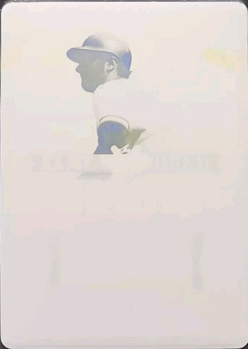 JOE TORRE 2021 Leaf Game Used Lumber PRINTING PLATE SP #1/1 of Yankees Cardinals