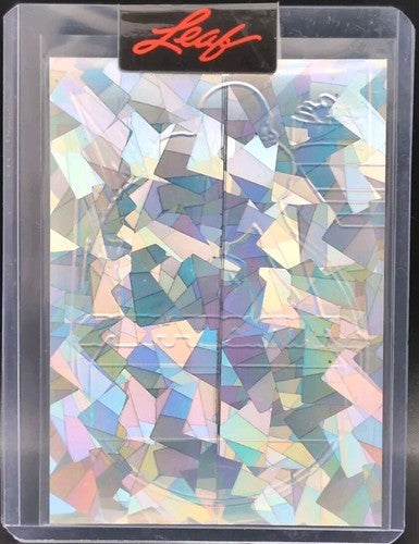 BRUCE SMITH 2024 Leaf Metal Signature Series PROOF BLUE CRACKED ICE SP 1/1 Bills