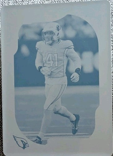 MYJAI SANDERS 2022 Panini Absolute RC PRINTING PLATE SP #1/1 Cardinals Texans of