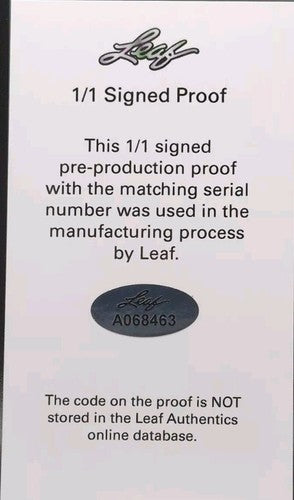 DYLAN LESKO 2022 Leaf Metal RC AUTO PROOF GOLD CRACKED ICE SP 1/1 of Padres Rays