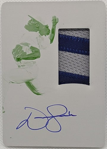 ANDRE JACKSON 2022 Panini Immaculate DUAL AUTO Jersey PATCH PRINTING PLATE #1/1