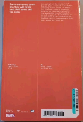 CABLE Vol. 2 #7-12 2020 Marvel TPB Nathan Summers Domino Gerry Duggan Phil Noto