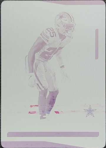 XAVIER WOODS 2019 Panini Unparalleled PRINTING PLATE #1/1 Cowboys Patches One of
