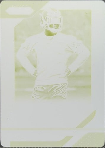 JOHN KELLY 2018 Panini Prizm RC Yellow PRINTING PLATE SP #1/1 Rams Browns One of