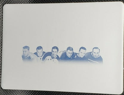 Dit CLAPPER JOLIAT Nels STEWART Howie MORENZ + 2020-21 ITG PRINTING PLATE SP 1/1