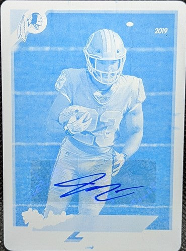 BRYCE LOVE 2019 Panini Donruss RC AUTO PRINTING PLATE SP #1/1 Washington One of