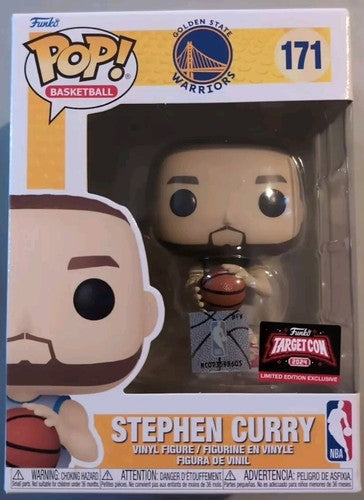 STEPHEN CURRY NBA All-Star Game MVP Funko POP! #171 TargetCon Exclusive Warriors