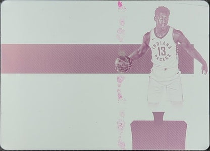 IKE ANIGBOGU 2017-18 Panini National Treasures PRINTING PLATE #1/1 Pacers One of