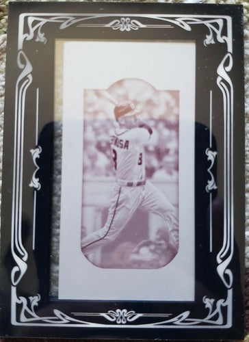 DANNY ESPINOSA 2013 Gypsy Queen Framed Mini PRINTING PLATE SP 1/1 of 1 Nationals