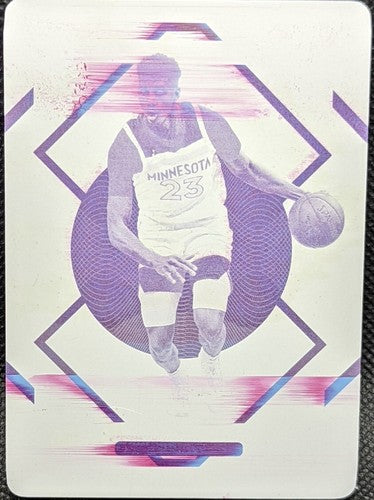 JARRETT CULVER 2020-21 Panini National Treasures PRINTING PLATE SP 1/1 Wolves of