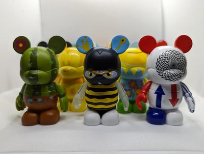 Disney 3" Vinylmation Urban Series 6 SET Box Topper Chaser Rare Disneyland World