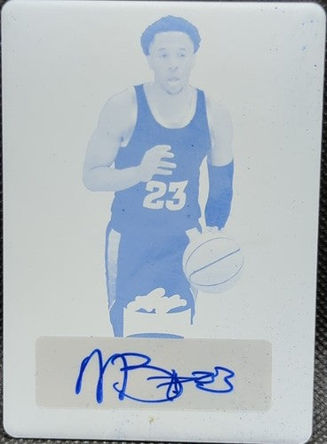 MARCUS BAGLEY 2021-22 Leaf Metal RC AUTO PRINTING PLATE SP #1/1 ASU One of