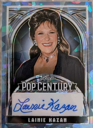 LAINIE KAZAN 2024 Leaf Pop Century AUTO Crystals /10 Big Fat Greek Wedding Nanny