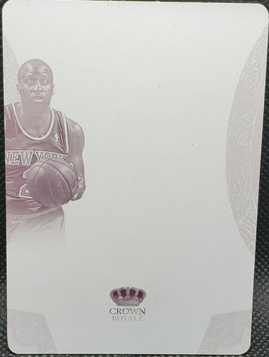 RAYMOND FELTON 2013-14 Panini Preferred Silhouettes PRINTING PLATE 1/1 Knicks of